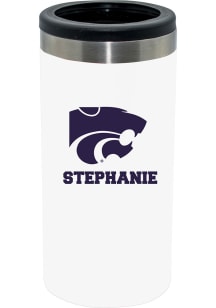 The Memory Company K-State Wildcats Personalized Slim Can Stainless Steel Coolie