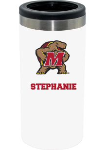 The Memory Company Maryland Terrapins Personalized Slim Can Stainless Steel Coolie