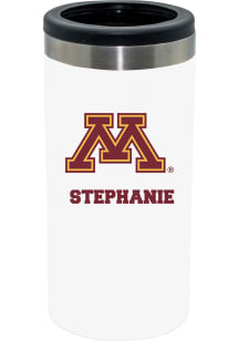 The Memory Company Minnesota Golden Gophers Personalized Slim Can Stainless Steel Coolie