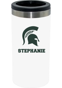 The Memory Company Michigan State Spartans Personalized Slim Can Stainless Steel Coolie