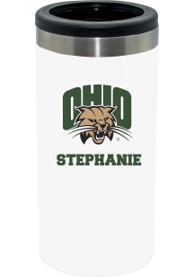 The Memory Company Ohio Bobcats Personalized Slim Can Stainless Steel Coolie