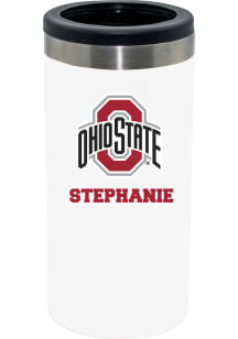 The Memory Company Ohio State Buckeyes Personalized Slim Can Stainless Steel Coolie
