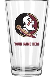 Florida State Seminoles Personalized Pint Glass - Crimson
