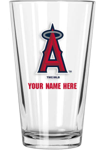 Los Angeles Angels Personalized Pint Glass - Red