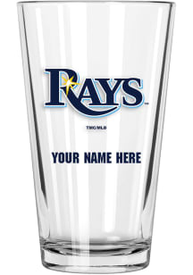 Tampa Bay Rays Personalized Pint Glass - Navy Blue
