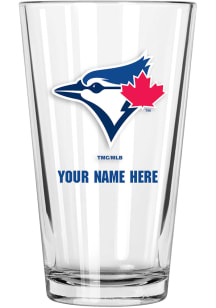 Toronto Blue Jays Personalized Pint Glass - Blue