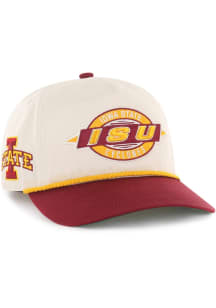 47 Iowa State Cyclones Ivory Frameout Hitch Youth Adjustable Hat