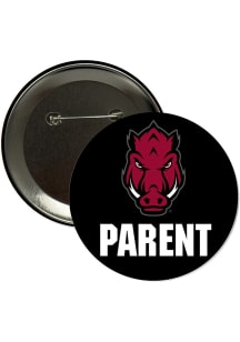 Arkansas Razorbacks 3" Parent Button - Red