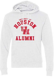 Summit Sportswear Houston Cougars Mens Ash Alumni Arch Fashion Hood