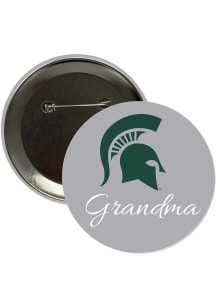 Michigan State Spartans 3" Grandma Button - Green