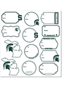 Michigan State Spartans Team Logo 8"x10" Gift Tags