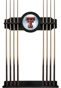 Texas Tech Red Raiders Solid Wood Cue Rack Pool Table