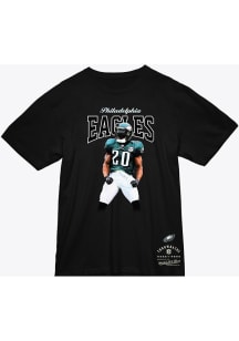 Brian Dawkins Philadelphia Eagles Black Sideline Short Sleeve Fashion Player T Shirt