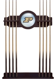 Purdue Boilermakers Solid Wood Cue Rack Pool Table