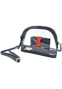 Illinois Fighting Illini Half moon Womens Clear Tote