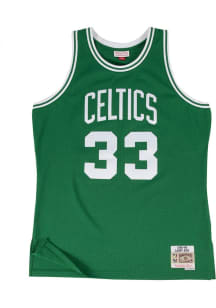 Larry Bird Boston Celtics Mitchell and Ness 85-86 Swingman Jersey Big and Tall