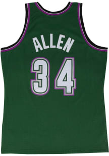 Ray Allen Milwaukee Bucks Mitchell and Ness 96-97 Swingman Jersey Big and Tall