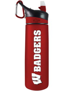 Wisconsin Badgers 24oz Tritan Plastic Water Bottle