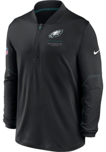 Nike Philadelphia Eagles Mens BLACK Sideline Pullover - 173219611