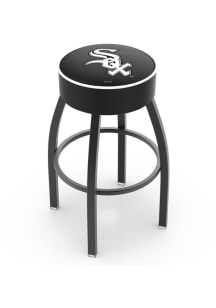 Chicago White Sox Swivel Pub Stool - Black