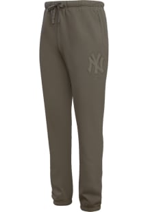 Pro Standard New York Yankees Mens Brown Neutral Sweatpants