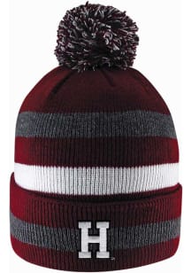 LogoFit Harvard Crimson Dark Grey Primetime Mens Knit Hat
