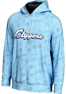 ProSphere Columbus Clippers Mens Light Blue Icon Long Sleeve Hoodie