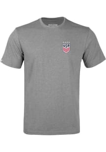 Levelwear USWNT Grey Richmond LIT Short Sleeve T Shirt