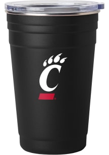 Logo Brands Cincinnati Bearcats Flipside 22oz Stainless Steel Tumbler - Black