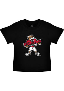 Houston Cougars Toddler Black Mascot Short Sleeve T-Shirt