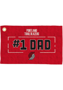 Portland Trail Blazers #1 Dad Waffle Golf Towel