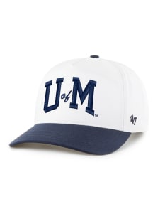 47 Michigan Wolverines Two-Tone Hitch Adjustable Hat - White