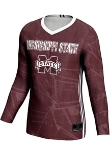 ProSphere Mississippi State Bulldogs Maroon Vigor Volleyball Jersey