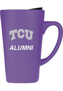 TCU Horned Frogs 16oz Soft Touch Alumni Ceramic Mug - Purple