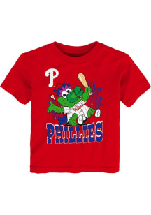Phillie Phanatic Philadelphia Phillies Infant Mascot 3.0 Short Sleeve T-Shirt Red