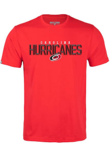 Levelwear Carolina Hurricanes Red Richmond Carve Short Sleeve T Shirt