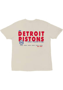 Detroit Pistons Oatmeal Vintage Next Time Short Sleeve Fashion T Shirt