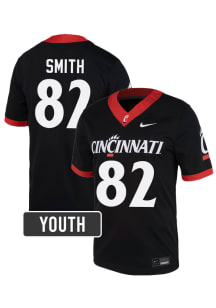 Ka’Maurri Smith Cincinnati Bearcats Youth Black Nike NIL Name And Number Football Jersey