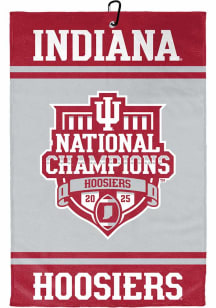 Indiana Hoosiers 16x24 2025 Football Nat Champ Golf Towel