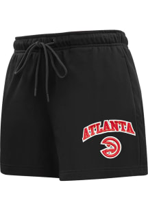 Pro Standard Atlanta Hawks Womens Black Classic Chenille Shorts
