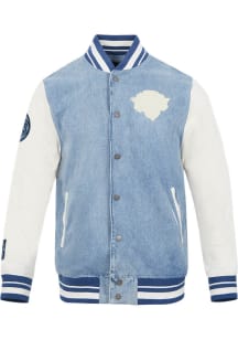 Pro Standard New York Knicks Mens Blue Varsity Blues Medium Weight Jacket
