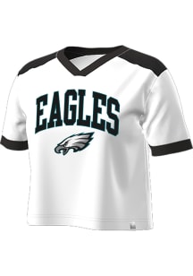 Champion Philadelphia Eagles Womens Black Tailgate Short Sleeve T-Shirt