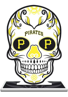 Pittsburgh Pirates Skull Figurine