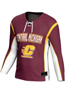 ProSphere Central Michigan Chippewas Youth Maroon Rival Hockey Jersey