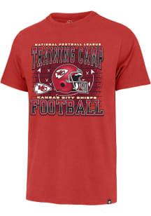 47 Kansas City Chiefs Red 2025 Training Camp Franklin Short Sleeve Fashion T Shirt