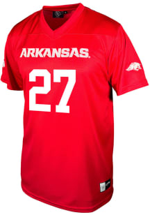 Cameron Settles  Genuine Collective Arkansas Razorbacks Cardinal Football NIL Football Jersey
