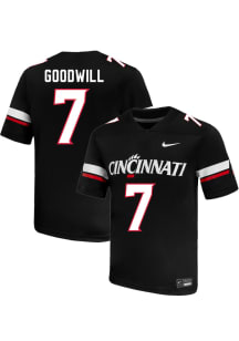 Tynean Goodwill  Nike Cincinnati Bearcats Black NIL Name And Number Football Jersey