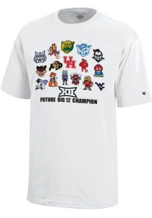 Champion Big 12 Youth White Future Big 12 Champion Short Sleeve T-Shirt