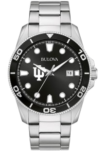 Bulova Indiana Hoosiers Sport Stainless Steel Mens Watch