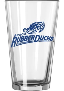 Akron RubberDucks 16oz Gameday Pint Glass - White